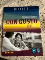 Con gusto spaans lesboek en werkboek, Boeken, Ophalen of Verzenden, Zo goed als nieuw