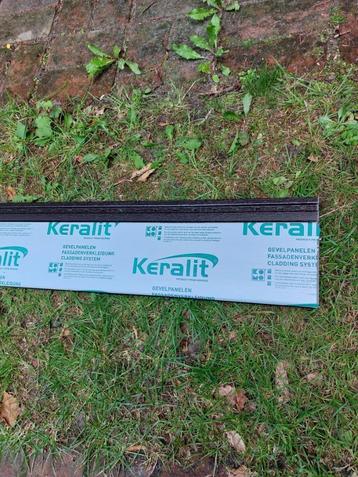 Keralit gevelpanelen donkerbruin beschikbaar voor biedingen