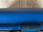 Blauwe Samsonite koffer, Gebruikt, Hard kunststof, Slot, 45 tot 55 cm