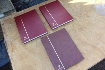 < Postzegel Albums 3 Stuks Gevuld Buitenland & Nederland > beschikbaar voor biedingen