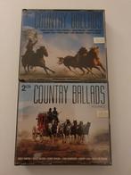 COUNTRY BALLADS 1 & 2 - 2 Verzamel2cd's - 2€ pst, Cd's en Dvd's, Cd's | Verzamelalbums, Ophalen of Verzenden, Country en Western