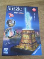 3D puzzle Statue of Liberty / Vrijheidsbeeld Night Edition, Minder dan 500 stukjes, Zo goed als nieuw, Ophalen, Rubik's of 3D-puzzel