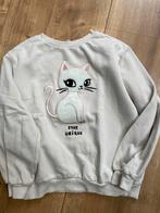 H&M Trui met leuke Kat - Maat 134/140, Ophalen of Verzenden, Zo goed als nieuw, Jongen of Meisje