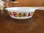 Retro vintage Arcopal schaal met groenten, 20 cm, Ophalen of Verzenden, Huis en Inrichting