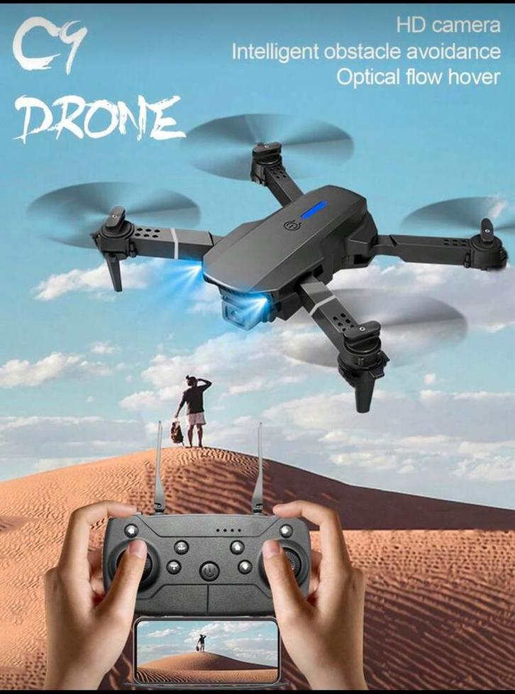 Drone E88 upgrade version 2, helemaal nieuw en ongebruikt., Audio, Tv en Foto, Drones, Nieuw, Cameradrone, Minder dan 250 gram