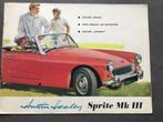Autofolder Austin Healey Sprite Mk III. 1965, Verzenden, Gelezen, Overige merken
