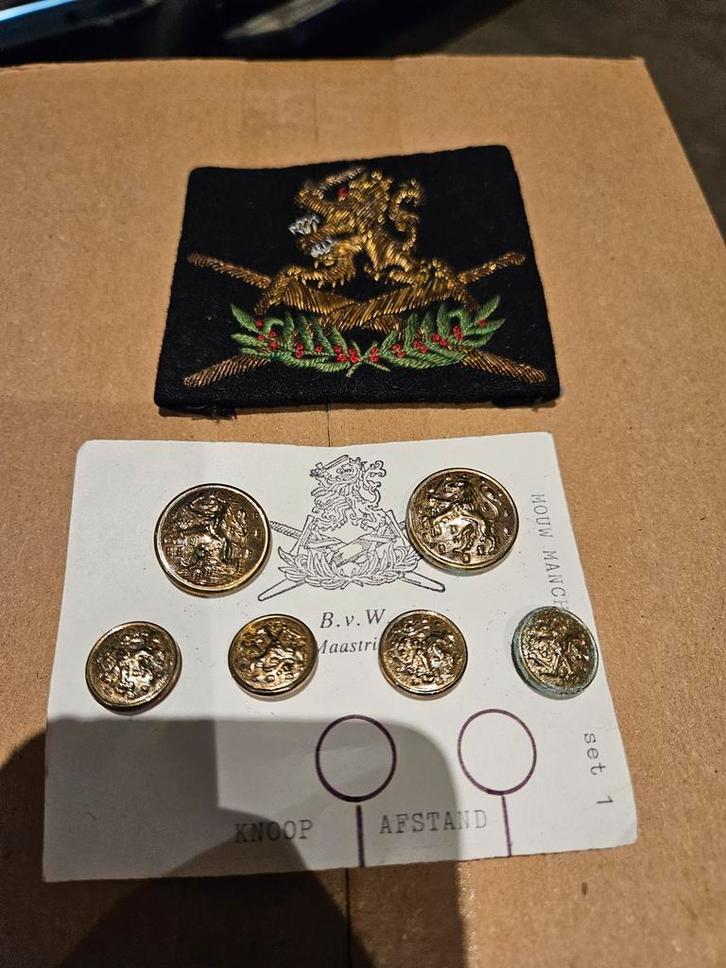 Wapenbroeders Knopen & Insigne, Verzamelen, Militaria | Algemeen, Ophalen of Verzenden