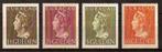 Curacao NVPH nr 178/81 postfris Koningin Wilhelmina 1947, Postzegels en Munten, Postzegels | Nederlandse Antillen en Aruba, Verzenden
