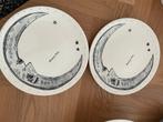 Set van Dinerborden met Maan Design - Blond Amsterdam, Ophalen of Verzenden, Zo goed als nieuw, Bord(en), Overige stijlen