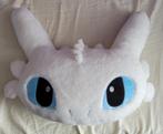 Lightfury Light Fury Hoe tem je een draak knuffel kussen, Verzenden, Zo goed als nieuw, Wit, Overige vormen