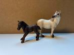 Schleich camargue ponys, Ophalen of Verzenden, Zo goed als nieuw, Paard, Beeldje of Figuurtje