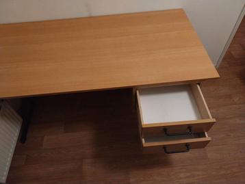Bureau met 2 lades - Houtfineer - afbeelding 2