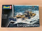 Revell 1:144 Kriegsfischkutter bouwdoos, Ophalen of Verzenden, Zo goed als nieuw, 1:200 of kleiner, Revell