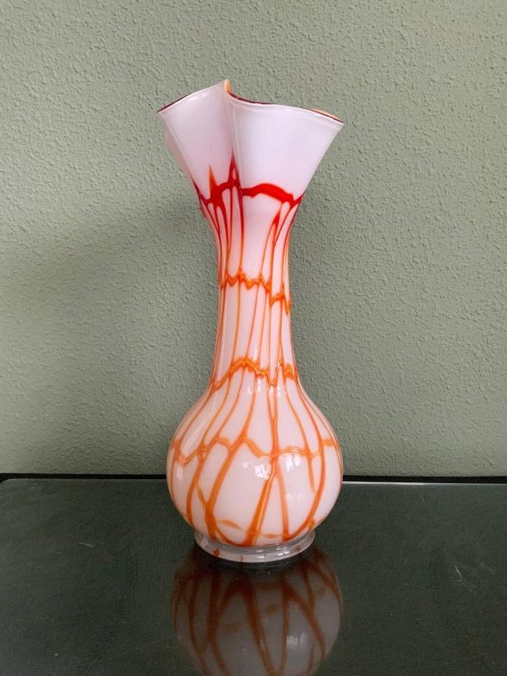 Murano Vaas, Carlo Moretti, Italy,? 1950-60, Huis en Inrichting, Woonaccessoires | Vazen, Gebruikt, Overige kleuren, Minder dan 50 cm