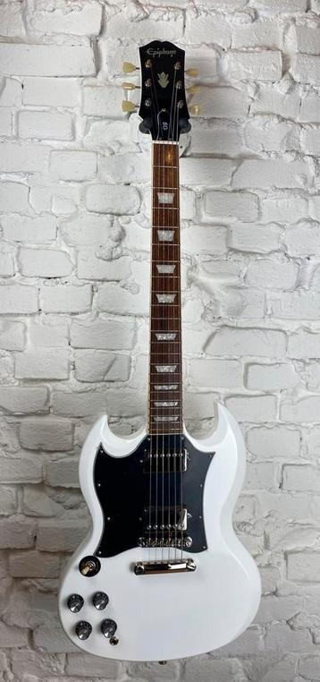 Epiphone SG Standard Lefthand Alpine White beschikbaar voor biedingen