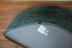 Superzacht rond vloerkleed Comfy Fluffy mosgroen Ø200 cm., Rond, Ophalen of Verzenden, 200 cm of meer, Groen