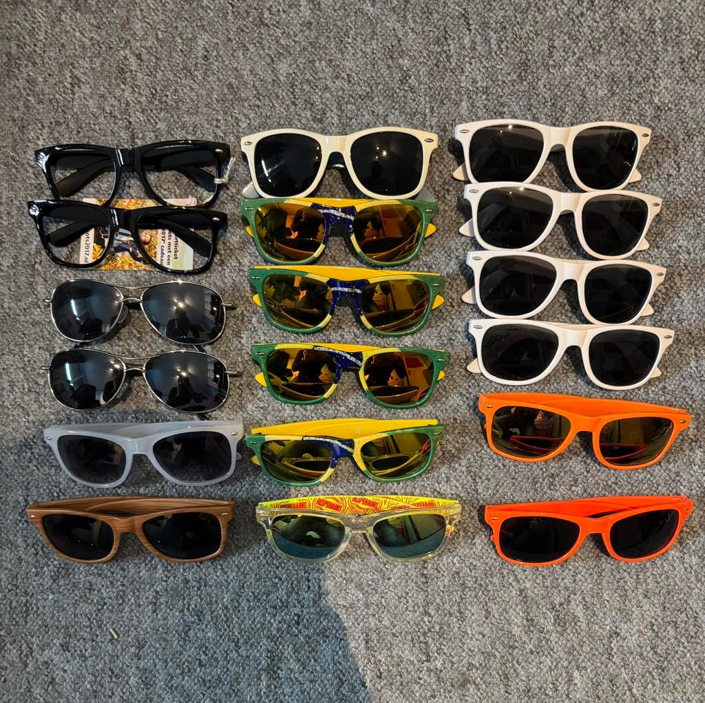Diverse zonnebrillen, Sieraden, Tassen en Uiterlijk, Zonnebrillen en Brillen | Heren, Nieuw, Zonnebril, Overige merken, Overige kleuren