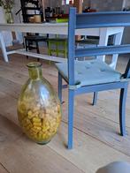 Groene, grote vaas, Huis en Inrichting, Woonaccessoires | Vazen, Gebruikt, Ophalen of Verzenden, Glas, Minder dan 50 cm