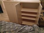 Witte kasten voor kantoor of slaapkamer, Ophalen, Gebruikt