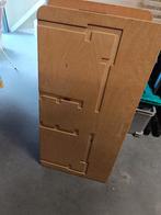 Wesco ladenkast van school 2 stuks 76x38x 14, Huis en Inrichting, Kasten | Ladekasten, Kunststof, Gebruikt, Wesco, Ophalen of Verzenden