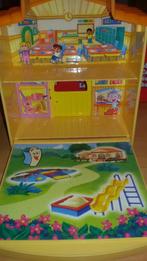 Dora gaat naar school, Fisher-price, Ophalen of Verzenden, Zo goed als nieuw, Speelset