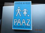 PAAZ.....Myrthe van der Meer, Boeken, Ophalen, Zo goed als nieuw, Nederland