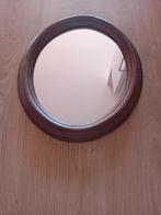 oude spiegel teak, Ophalen, Minder dan 50 cm, Gebruikt, Minder dan 100 cm