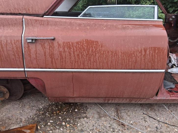 Cadillac Sedan De Ville 1963 rechter achterdeur, Auto-onderdelen, Carrosserie en Plaatwerk, Deur, Cadillac, Achter, Rechts, Gebruikt