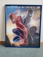 Spiderman poster in blauwe wissellijst, Ophalen, Rechthoekig Staand, Met lijst, Zo goed als nieuw