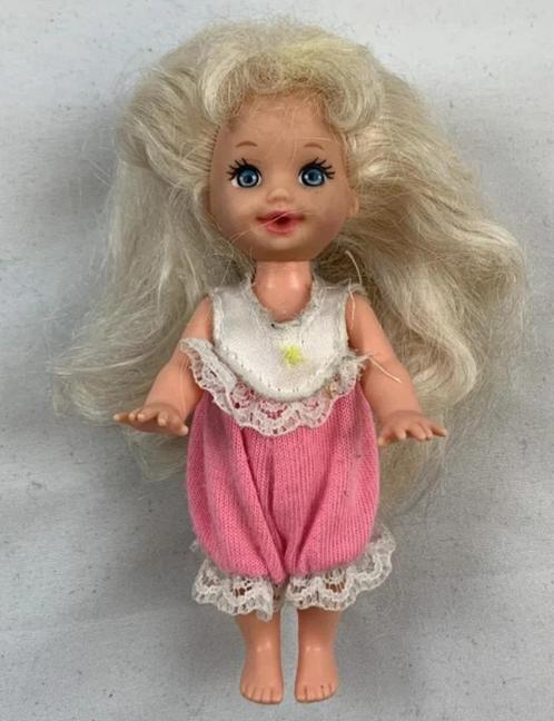 Barbie Bathtime Fun Shelly Kelly pop 14553 1995 vintage, Verzamelen, Poppen, Zo goed als nieuw, Pop, Verzenden