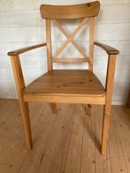 houten bureaustoel, Ophalen of Verzenden, Bruin, Eén