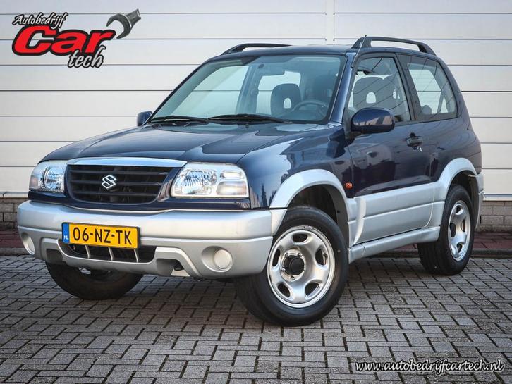 Suzuki Grand Vitara 1.6 Metal Top Wide Body | Audio | Elektr, Auto's, Suzuki, Bedrijf, Te koop, Grand Vitara, 4x4, Airbags, Alarm