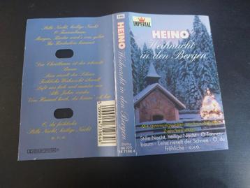 HEINO - WEIHNACHT IN DEN BERGEN (CASSETTEBANDJE) beschikbaar voor biedingen