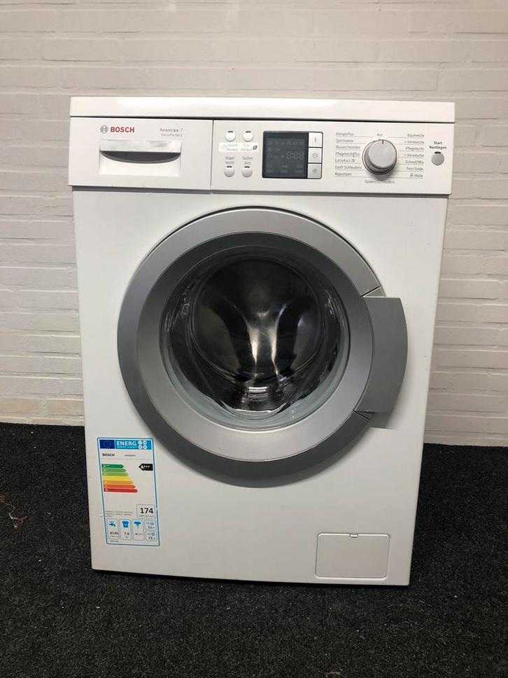€199 A+++ 7kg wasmachine Bosch Avantixx7 MET GARANTIE, Witgoed en Apparatuur, Wasmachines, Zo goed als nieuw, Voorlader, 6 tot 8 kg
