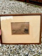 Diverse etsen in lijst, Antiek en Kunst, Ophalen