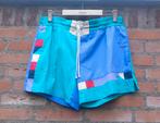 REAL VINTAGE 80's Colourblock zwembroek Maat M, Vintage, Ophalen of Verzenden, Zwemshort, Maat 48/50 (M)