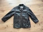 Leren jas ‘Jackey Mcgee by MD’ mt 40 (L), Ophalen of Verzenden, Zo goed als nieuw, Maat 52/54 (L), Zwart