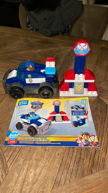 Megabloks paw patrol GYJ100 ( chase / auto / motor / toren) beschikbaar voor biedingen