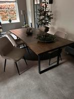 Tafel met 4 stoelen, Ophalen, 200 cm of meer, 50 tot 100 cm, Zo goed als nieuw