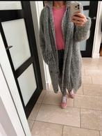 Inwear gebreid wollen vest + idem das S / M, Ophalen of Verzenden, Zo goed als nieuw, Grijs