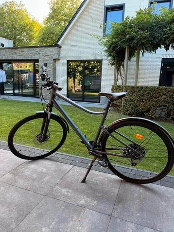 Hybride 500 Riverside nachtblauw fiets maat L beschikbaar voor biedingen