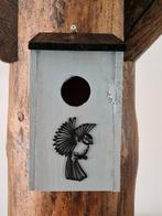 Vogelhuisje met 3d decoratie. Nieuw, Ophalen of Verzenden, Nieuw