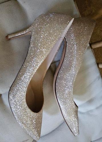 L.K. Bennett feestpumps Floret met glitter - goud mt 41 beschikbaar voor biedingen