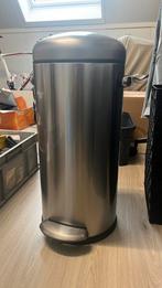 Simple human prullenbak 30 liter, Ophalen, Gebruikt, Met pedaal, 50 tot 75 cm