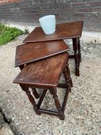Eiken Mimiset - Bijzettafels, Ophalen, Minder dan 45 cm, Minder dan 55 cm, Gebruikt