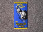 MICHELIN EMAILLE RECLAMEBORD, Ophalen, Zo goed als nieuw, Reclamebord