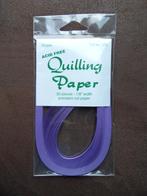 Quilling paper – papierfiligraanstroken 3mm paars, Hobby en Vrije tijd, Knutselen, Ophalen of Verzenden, Nieuw, Materiaal