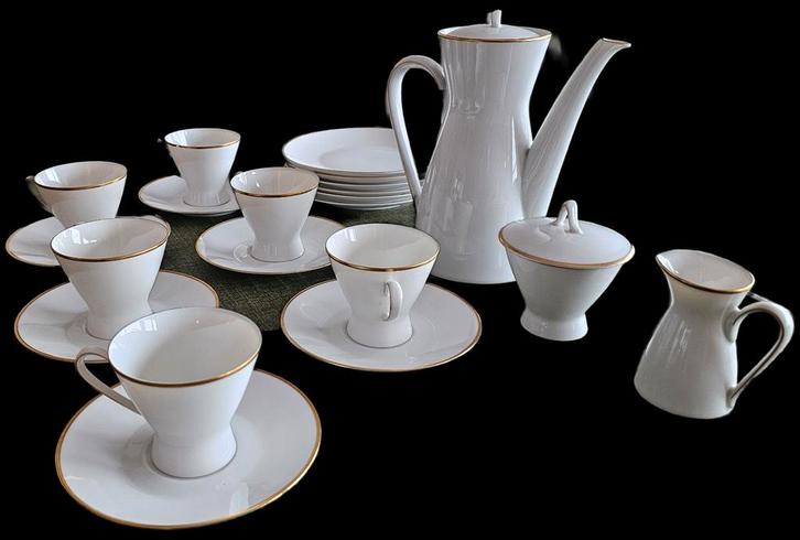 Rosenthal Form 2000 theeservies van Raymond Loewy en Richard, Antiek en Kunst, Antiek | Servies compleet, Ophalen