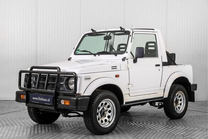 Suzuki Samurai SJ413 4x4 1.3 Cabrio (bj 1995), Auto's, Suzuki, Bedrijf, Te koop, Samurai, 4x4, Open dak, Benzine, Cabriolet, Handgeschakeld
