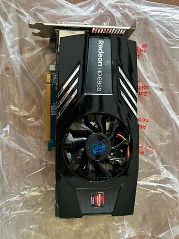 AMD Radeon HD 6850 videokaart beschikbaar voor biedingen